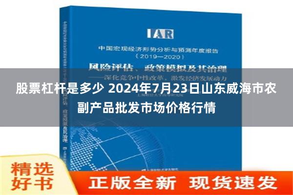 股票杠杆是多少 2024年7月23日山东威海市农副产品批发市场价格行情