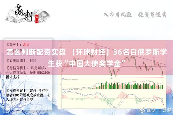 怎么判断配资实盘 【环球财经】36名白俄罗斯学生获“中国大使奖学金”