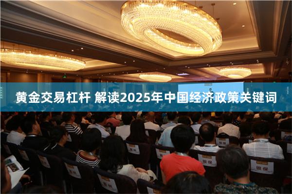 黄金交易杠杆 解读2025年中国经济政策关键词